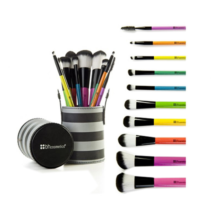 Bộ Cọ Trang Điểm 10 Cây BH Cosmetics Pop Art BHBO44